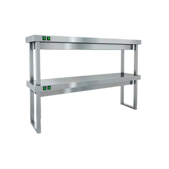TP2-16/3 полка тепловая настольная двойная, 1600х300х800мм, HICOLD RUS