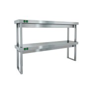 TP2-16/3 полка тепловая настольная двойная, 1600х300х800мм, HICOLD RUS TP2-16/3 полка тепловая настольная двойная, 1600х300х800мм, HICOLD RUS