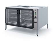 Шкаф расстоечный электрический ШРЭ106-01, 6 полок-реш., стекл. дверь, лиц. нерж, на ножк, без крыши Шкаф расстоечный электрический ШРЭ106-01, 6 полок-реш., стекл. дверь, лиц. нерж, на ножк, без крыши