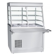 Прилавок-витрина холодильный Abat ПВВ(Н)-70Х-С-НШ Прилавок-витрина холодильный Abat ПВВ(Н)-70Х-С-НШ