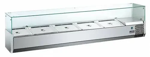 Витрина холодильная HURAKAN HKN-VRX1200/330
