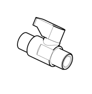 Кран 1/4"M/M 150° CW511L, арт. 10401454A Кран 1/4"M/M 150° CW511L, арт. 10401454A