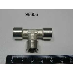 Переходник т-образный 1/8 f-f-f nuova simonelli 07300718 Переходник т-образный 1/8 f-f-f nuova simonelli 07300718