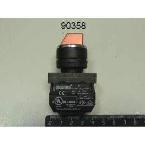 Переключатель флажковый с фиксацией 0-1 1но (красный) robolabs 25422 Переключатель флажковый с фиксацией 0-1 1но (красный) robolabs 25422