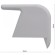 Ручка l=260 (пластиковая белая)