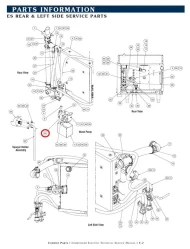 Помпа MO-34636 для печи пароконвекционной модели 7.14