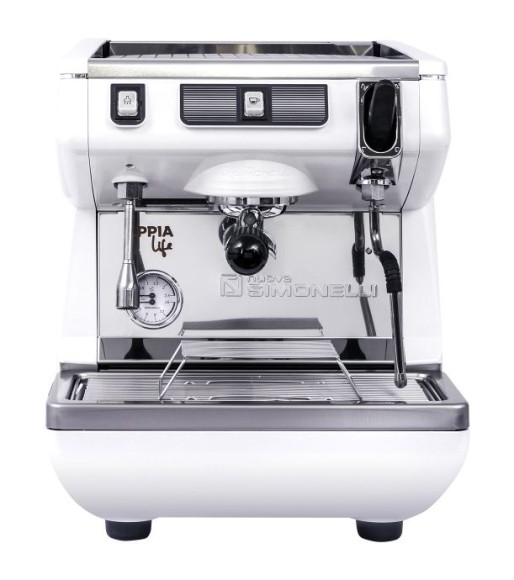 Кофемашина-полуавтомат Appia LIFE 1gr S 220V, 1 группа (выс.), бойлер 5л, белая, 220V