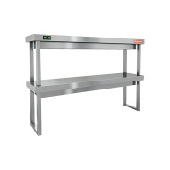 TP2K-12/3 полка тепловая настольная двойная комбинированная, 1200х300х800мм, HICOLD RUS TP2K-12/3 полка тепловая настольная двойная комбинированная, 1200х300х800мм, HICOLD RUS