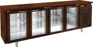 BNG 1111 HT BAR стол охл. (+2+10), 4 стеклянные двери, 2280х500х830мм, HICOLD RUS BNG 1111 HT BAR стол охл. (+2+10), 4 стеклянные двери, 2280х500х830мм, HICOLD RUS