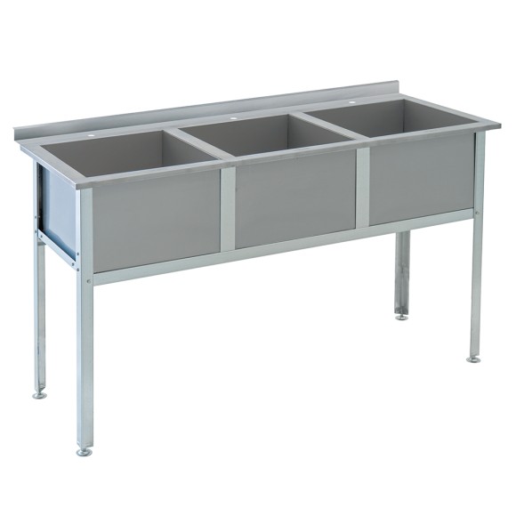 Ванна моечная Атеси ВМ-3/530 с бортом Ванна моечная Атеси ВМ-3/530 с бортом