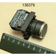 Кнопка без фиксации черная но robolabs 25156