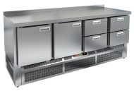 GNE 1122/TN стол охл.(-2+10), 2 двери, 4 ящика, 1970х700х850мм, ниж.распол.агрегата, HICOLD RUS GNE 1122/TN стол охл.(-2+10), 2 двери, 4 ящика, 1970х700х850мм, ниж.распол.агрегата, HICOLD RUS