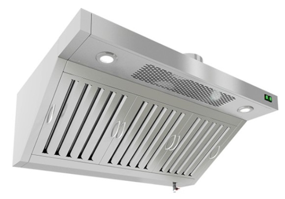 ЗВПОК-1408 зонт вытяж. пристен. (1400х800х400) с ж/у фильтр., с отв.под вентил.,с козырьком ЗВПОК-1408 зонт вытяж. пристен. (1400х800х400) с ж/у фильтр., с отв.под вентил.,с козырьком