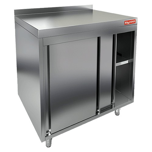 НБМСЗК-12/6Б модуль барный - стол закрыт.с бортом, дверцы купе, 1200х600х850мм, HICOLD RUS НБМСЗК-12/6Б модуль барный - стол закрыт.с бортом, дверцы купе, 1200х600х850мм, HICOLD RUS