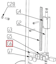 Успокоитель SO/G6 для пилы для мяса т.м. SAP, серии SM183 A