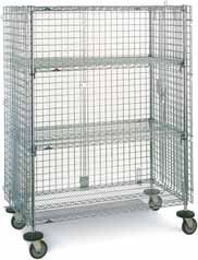 Стеллаж METRO "Super Erecta Security" на колесах 18 x 36" (546 х1035 mm, h=1700 mm), без полок (457 х 914) Стеллаж METRO "Super Erecta Security" на колесах 18 x 36" (546 х1035 mm, h=1700 mm), без полок (457 х 914)
