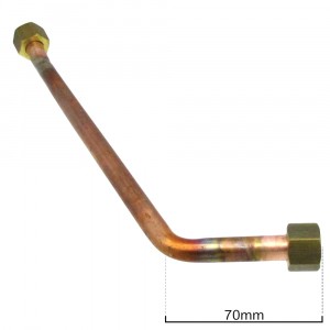 Трубка 3/8"-3/8" верхняя группы (высокой) для appia 1 gr nuova simonelli 98030156
