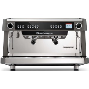 Кофемашина рожковая nuova simonelli nuova aurelia vol xt 2gr 220v metallic grey+pid+high groups+led+ group display+double wall steam wand