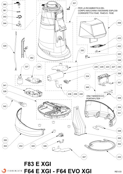 Кофемолка F83 E XGi White Кофемолка F83 E XGi White