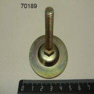 Опора регулировочная для стойки м8х45 robolabs