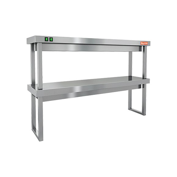 TP2K-14/4 полка тепловая настольная двойная комбинированная, 1400х400х800мм, HICOLD RUS TP2K-14/4 полка тепловая настольная двойная комбинированная, 1400х400х800мм, HICOLD RUS