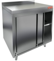 НБМСЗК-8/7Б модуль барный - стол закрыт.с бортом, дверцы купе, 800х700х850мм, HICOLD RUS