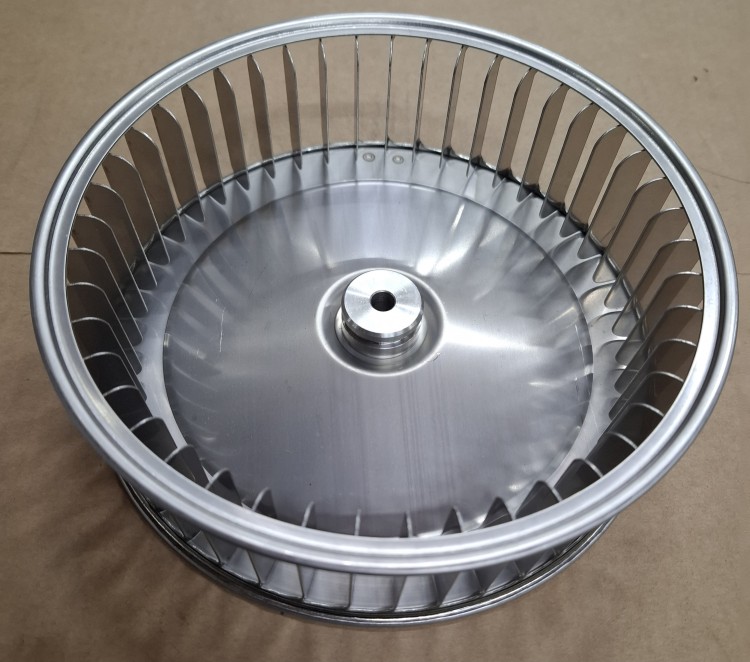 Крыльчатка метал 198MM H60MM 45 лопастей