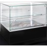 Витрина холодильная настольная финист jakson cube jnc-4 (черный муар ral 9005, 6000к)