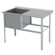 Ванна моечная Атеси ВМС-1/530 с бортом Ванна моечная Атеси ВМС-1/530 с бортом