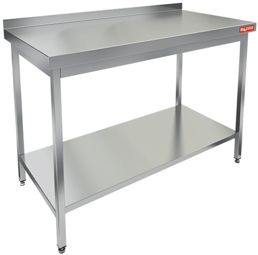 НСО-10/7БП стол произ.пристенн. с полкой, HICOLD RUS НСО-10/7БП стол произ.пристенн. с полкой, HICOLD RUS