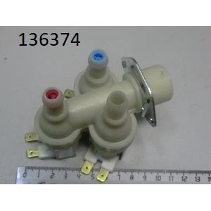 Клапан соленоидный тройной et90 220в electrolux 002712