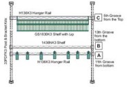 Комплект METRO, полка навесная на мойку (760 х 455 mm) Комплект METRO, полка навесная на мойку (760 х 455 mm)