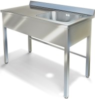 Стол производственный с объемным бортом СПП-520/1500П