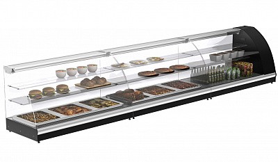 Витрина тепловая Полюс А57 SH 1,2-1 (ВТ-1,2 Арго XL) (цвет по схеме) Витрина тепловая Полюс А57 SH 1,2-1 (ВТ-1,2 Арго XL) (цвет по схеме)