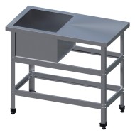 Ванна моечная Технологии Юга ВСМС-1/530-ЮТ Ванна моечная Технологии Юга ВСМС-1/530-ЮТ