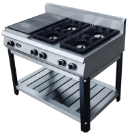 Плита газовая Гриль-Мастер Ф6ЖТЛСПГ (1 закрытая и 4 открытых горелки) Плита газовая Гриль-Мастер Ф6ЖТЛСПГ (1 закрытая и 4 открытых горелки)