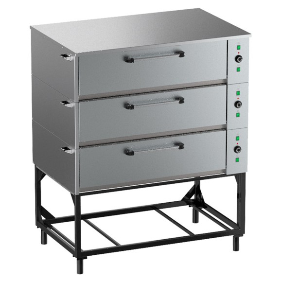 Шкаф жарочный Тулаторгтехника ЭШП-3сц(у) (облиц. оцинк. мет.)