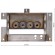 Кронштейн горелки synth 11/65-10/65 v gas zanolli supp0280