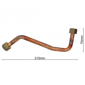 Трубка 3/8"-3/8" нижняя группы (высокой) для appia 1 gr nuova simonelli 98030158 Трубка 3/8"-3/8" нижняя группы (высокой) для appia 1 gr nuova simonelli 98030158