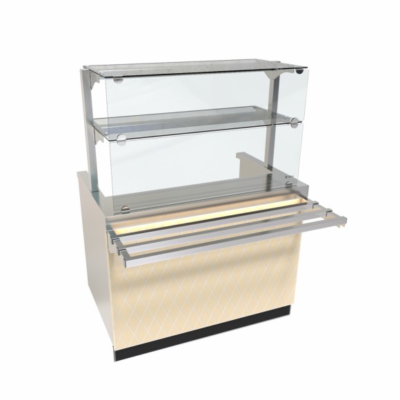 Прилавок-мармит электрический ПМЭС-70Е-02, 1120 мм