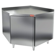 НБМСЗУН-5Б модуль барный - стол закрыт.с бортом угол наружн., 900х900х850мм, HICOLD RUS