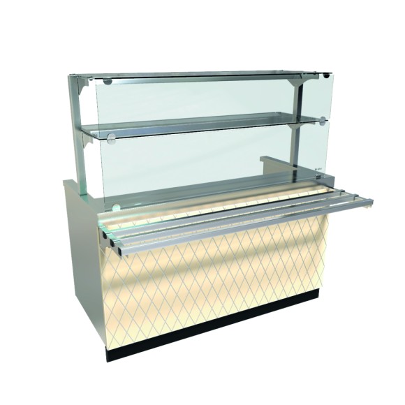 Прилавок-мармит электрический ПМЭС-70Е-03, 1500 мм