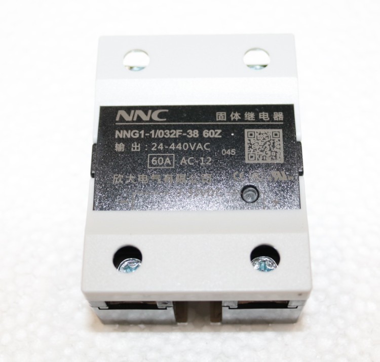 Реле твердотельное 40-440VAC 60A управ. 3-32VDC