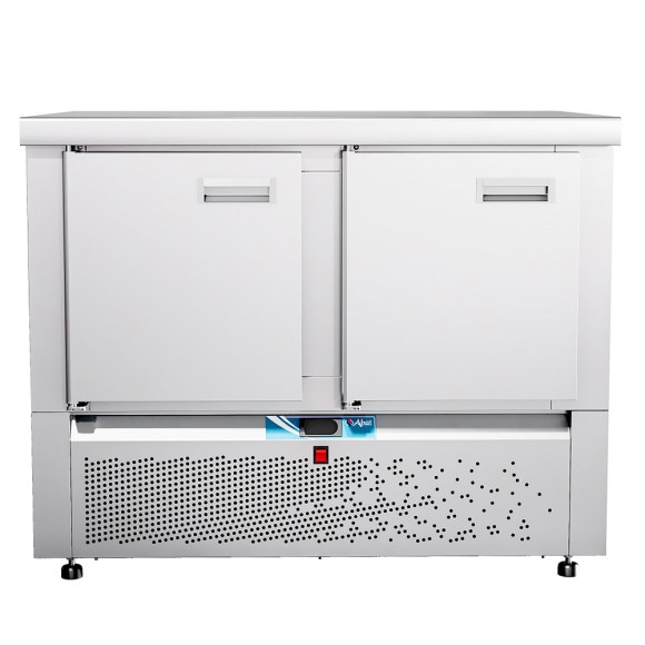 Стол холод. низкотемпер. с нижним расп. агрегата СХН-70Н-01 без столешницы (дверь-дверь) Abat Стол холод. низкотемпер. с нижним расп. агрегата СХН-70Н-01 без столешницы (дверь-дверь) Abat
