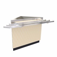 Модуль поворотный наружный МП-90Е, 90 градусов