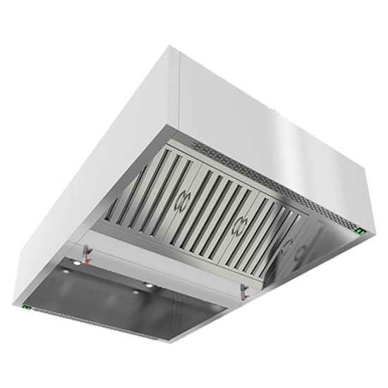 ЗКВООС-1518 зонт вытяжной коробчатый остров. (1500х1800х400) с ж/у фильтрами, с отв., с подсвет. ЗКВООС-1518 зонт вытяжной коробчатый остров. (1500х1800х400) с ж/у фильтрами, с отв., с подсвет.