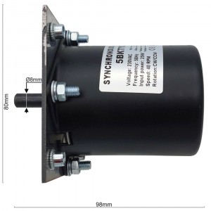 Мотор-редуктор реверсивный 5bktyz, 40rpm Мотор-редуктор реверсивный 5bktyz, 40rpm
