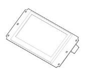 Дисплей сенсорный (5-кнопочный) 4,3", арт.10114606F