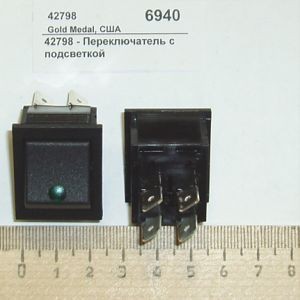 Выключатель с подсветкой gold medal products 42798 Выключатель с подсветкой gold medal products 42798