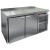 GN 11/TN M стол охл.(-2+10), 2 двери, 1390х700х850мм, на колесах, HICOLD RUS